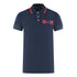 Aquascutum London 1851 Navy Blue Polo Shirt